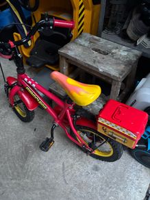 kids fire engine bike
