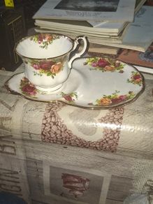Royal Albert Old Country Roses Tennis plate Teacup and Saucer, Postage available or Collection,