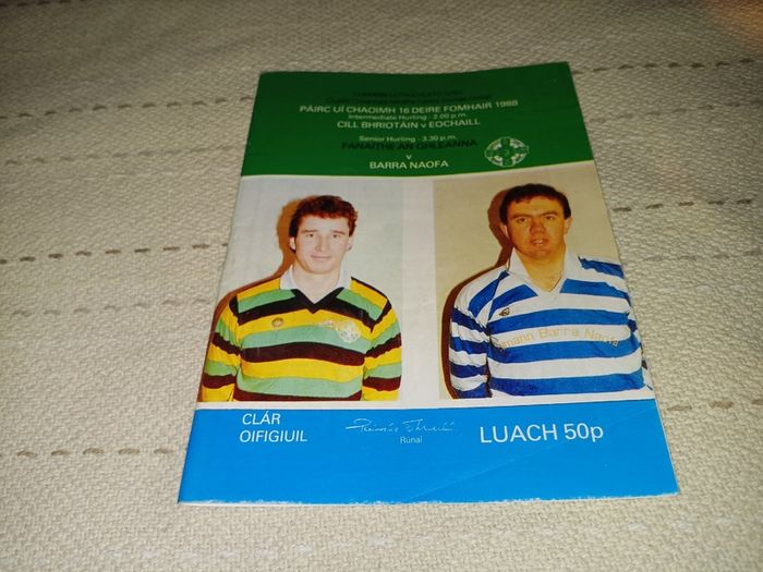 Rare 1988 Gaa programme For Sale Here