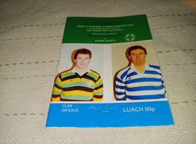 Rare 1988 Gaa programme For Sale Here