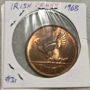 Irish Penny 1968