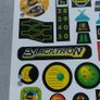 Lego Club UK Blacktron sticker sheet 1991 Image 2