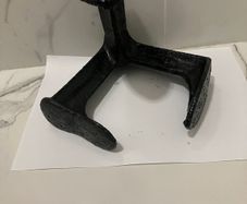 Vintage cast iron three legged Cobbler's Anvil