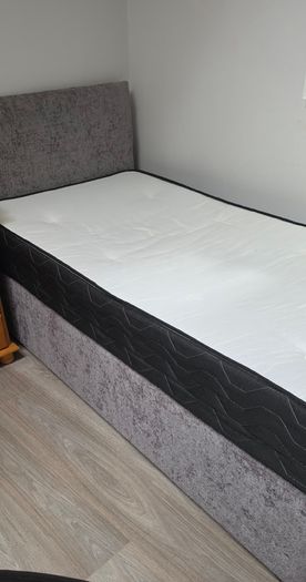 New single bed and mattress
