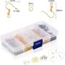 Earring Hooks, Jump Rings, 1150Pcs Earring Making Kit for DIY Earring Making Image 6