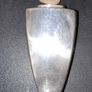Vintage EPNS Art Deco style pepper shaker , H 11,4 cm Image 2