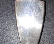 Vintage EPNS Art Deco style pepper shaker , H 11,4 cm