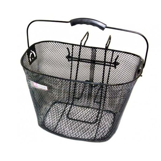 Front Black Wire Basket Handlebar Bracket