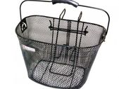Front Black Wire Basket Handlebar Bracket