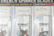 mepps style CustomBladeZ Liverpool FC spinners flying C