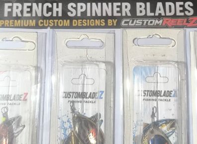 mepps style CustomBladeZ Liverpool FC spinners flying C