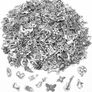 350Pcs Wholesale Bulk Lots Jewelry Making Charms Assorted Pendants for DIY Necklace Bracelet Earring Craft Supplies (MULTIPLE COLOURS AVAILABLE) Image 2