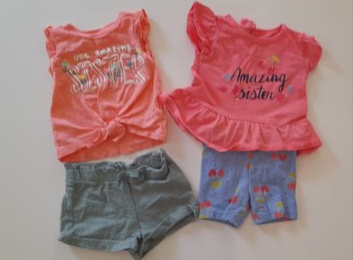 Baby girl sister outfits