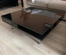 Black coffee table
