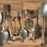 Collection of Rare Sterling Silver pieces. 731 grams. Image 3