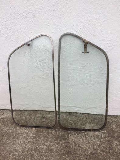 Vintage mini Side Glass Windows