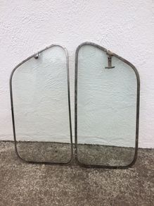 Vintage mini Side Glass Windows