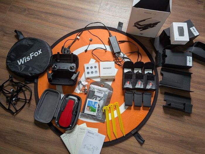 DJI Mavic Air Drone with lots of spares and accessories