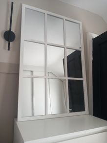 Panelled mirror