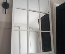 Panelled mirror
