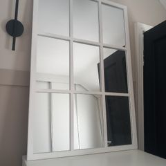 Panelled mirror