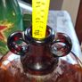 2 Demijohn Jars, Amber and Clear glass,  Stage or Movie Props collectible. Postage Available or Collection Image 2