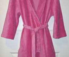 SALE!  Girls' Pink Dressing Gown