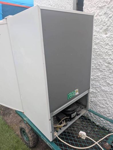 small fridge