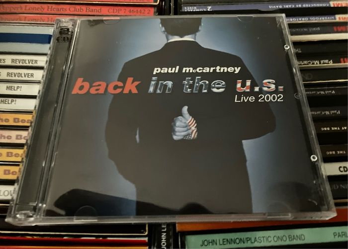 paul mccartney - back in the u.s.  (Live 2002)    CD