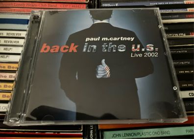 paul mccartney - back in the u.s.  (Live 2002)    CD