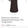 Vintage Dansk Designs Denmark Flamestone Chocolate/ Coffee Pot Image 6