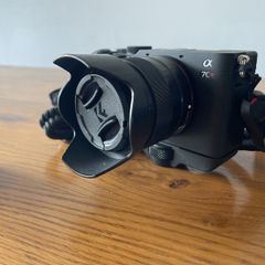 sony camera & 3 lens