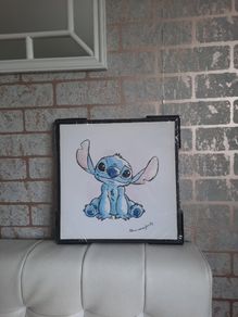 disney stitch canvas