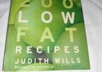Top 200 Low Fat Recipes by Judith Wills