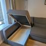 IKEA Corner Sofa Dark Grey Image 3
