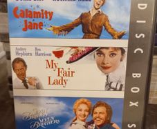3 Dvd Boxset Classic Musicals Calamity Jane My Fair Lady Seven Brides For Seven Brothers Doris Day Audrey Hepburn Jane Powell Rex Harrison