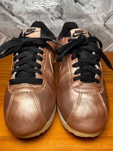 Nike Classic Cortez Rose Gold Ladies Trainers UK4 EU37.5