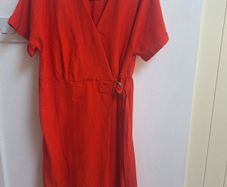 Wrap summer dress