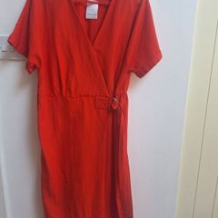 Wrap summer dress