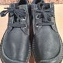 Clarks Unstructured Funny Dream Blue Navy Leather Shoes  Size Uk 9 D Eu 43 Brand New Unisex Mens Womens Image 4