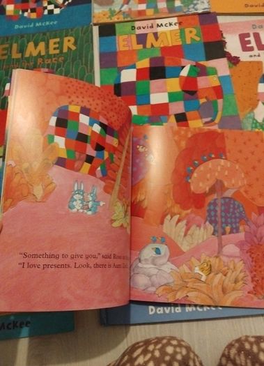 9 Elmer books