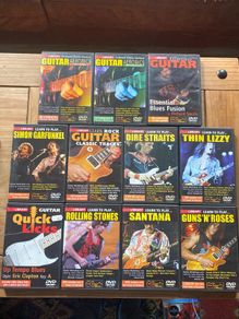 Lick Library Set Of DVD's Guitar Lessons Learning How to play