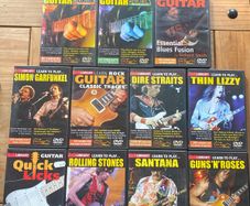 Lick Library Set Of DVD's Guitar Lessons Learning How to play