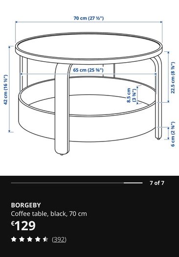 Borgeby Coffee Table