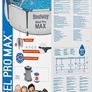 MAX Steel Pro Round Frame Swimming Pool with Filter Pump, Grey, 10 ft, 305 x 305 x 76 cm (FREE SHIPPING) Image 4