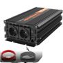 12V 220V pure sine wave power inverter 1500w 3000w peak converter with Remote control and 5V 2.1A USB port Image 6