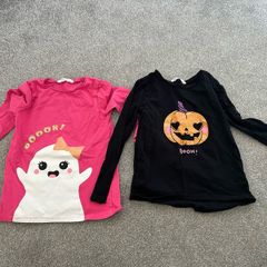 6-8y Halloween Tops H&M x 2