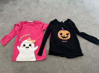 6-8y Halloween Tops H&M x 2