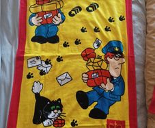 New Postman Pat Towel & Flannels