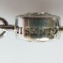 Vintage TI SENTO 925 Sterling Silver Long 30" silver station necklace with clear stones 9,1g                              es Image 10